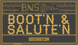 Boot'N & Salute'N logo